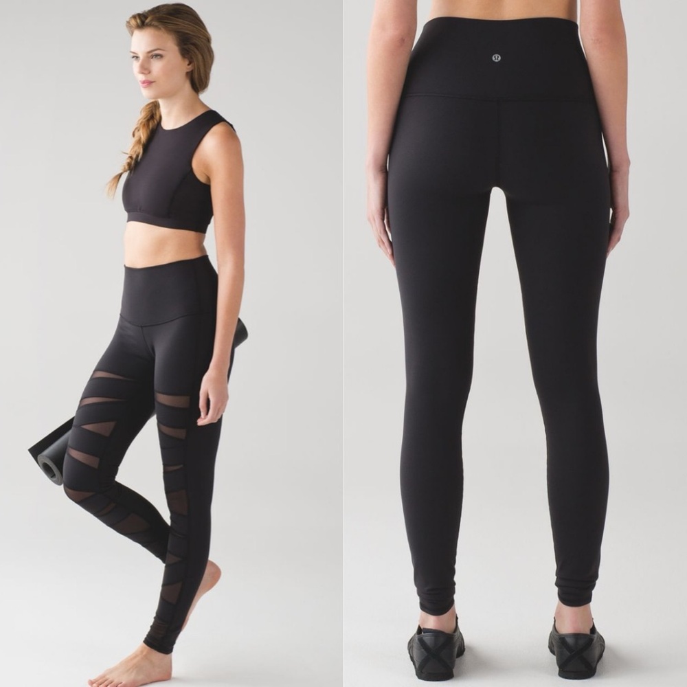 Lululemon Wunder Under High Rise Tech Mesh 28” - image 2